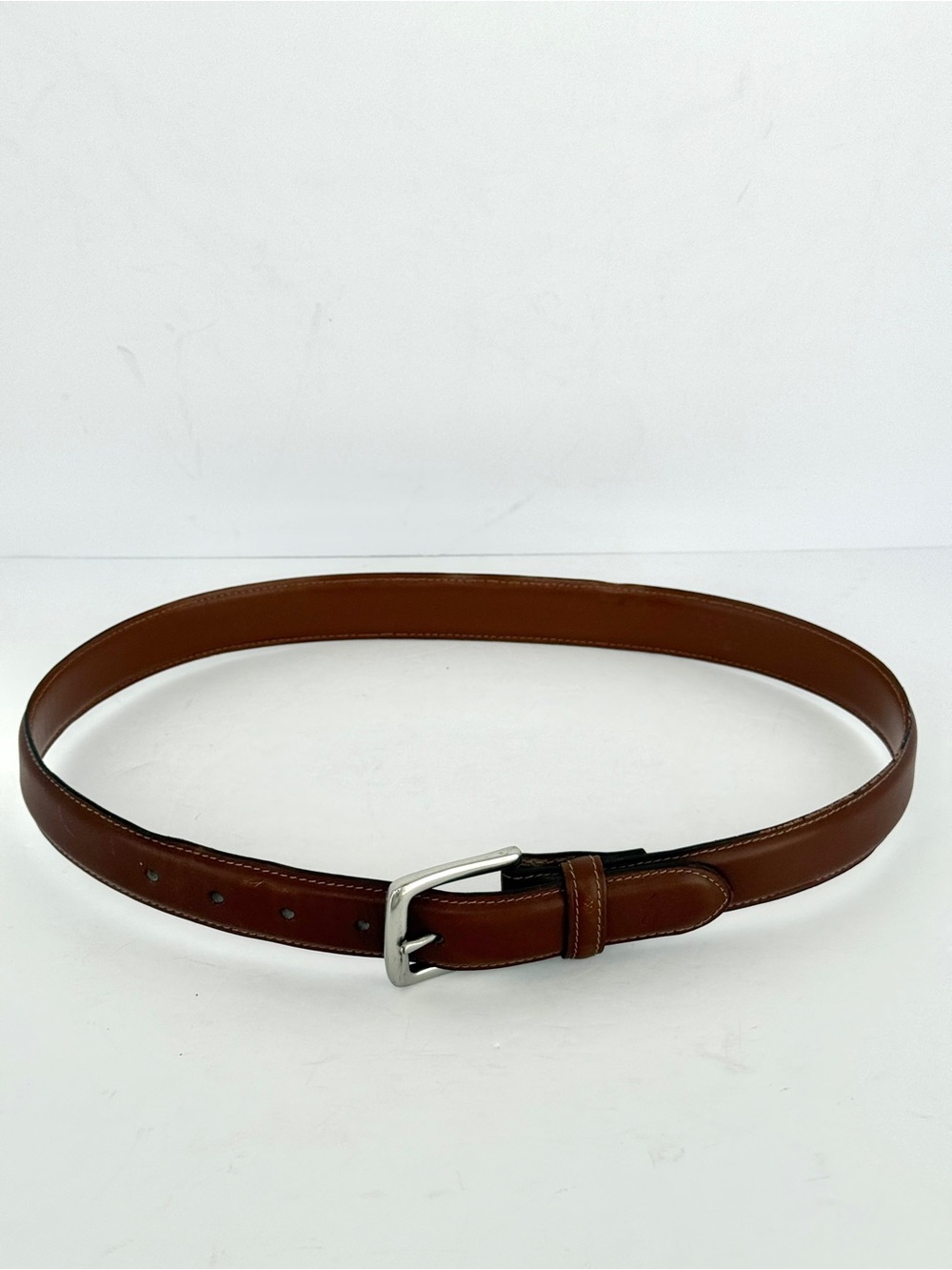 Polo Ralph Lauren Brown Leather Belt Size 32 (80 cm)